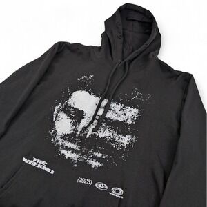 The Weeknd‎ After Hours Til Dawn 2025 Stadium Tour Hoodie Black Mens XL